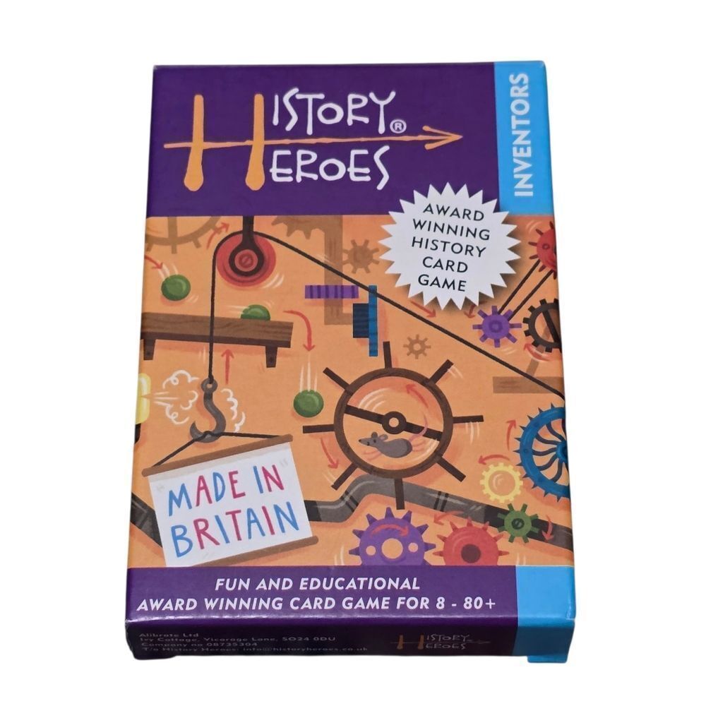 Inventors Card Game - Fun and Educational